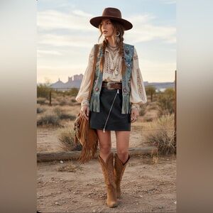 KENDALL + KYLIE Black Faux Leather Zip-Front Mini Skirt Womens Large Biker Punk